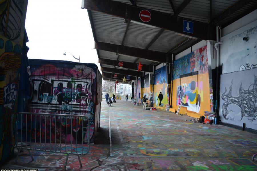 Graffiti de ??? à L'Aérosol Paris (3 février 2018)