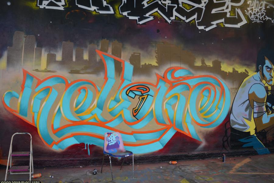 Graffiti à L'Aérosol Paris (3 février 2018)