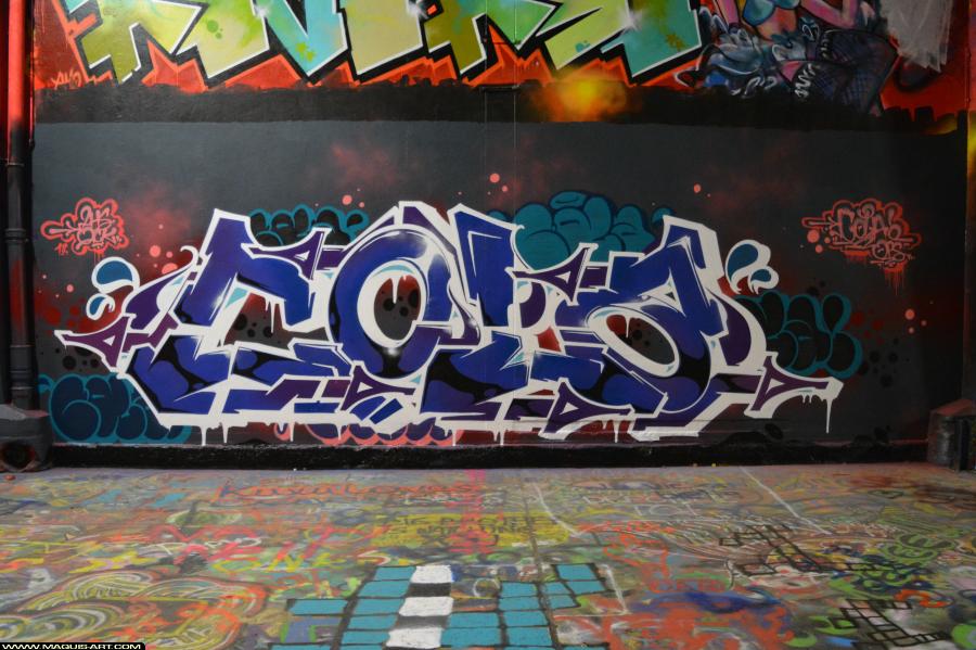 Graffiti de Cola à L'Aérosol Paris (10 février 2018)