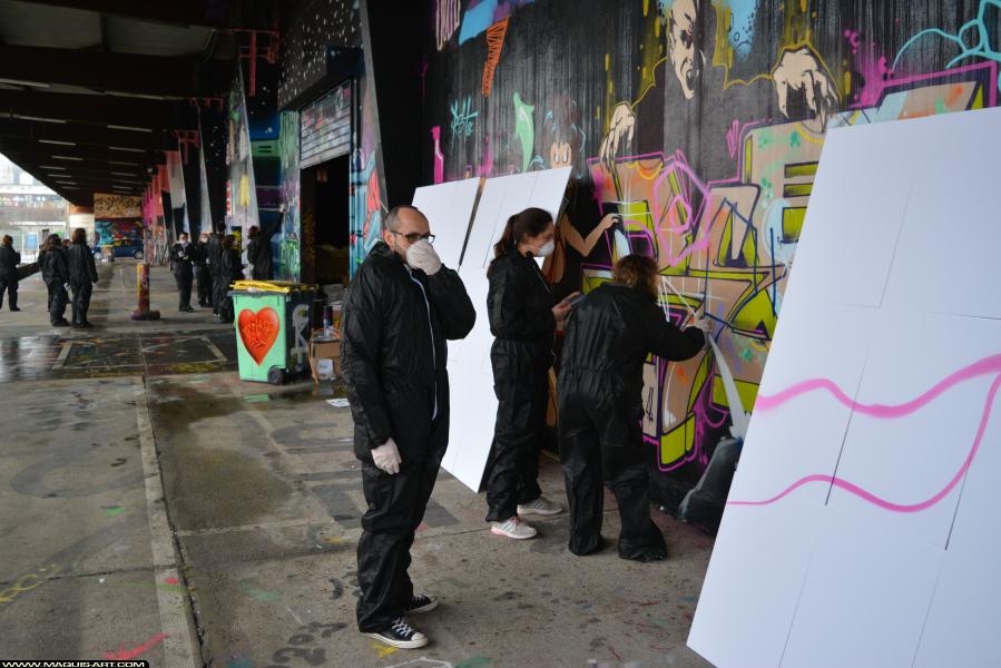 Graffiti de ??? à L'Aérosol Paris (21 février 2018)