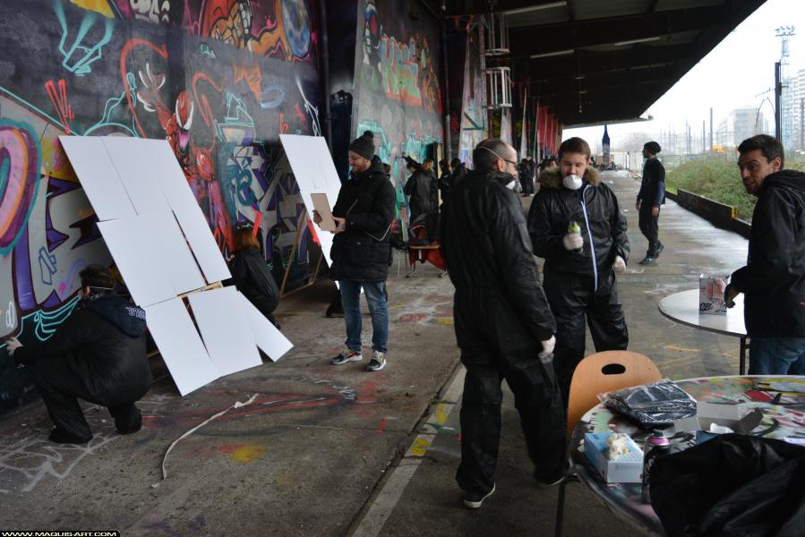 Graffiti de ??? à L'Aérosol Paris (21 février 2018)