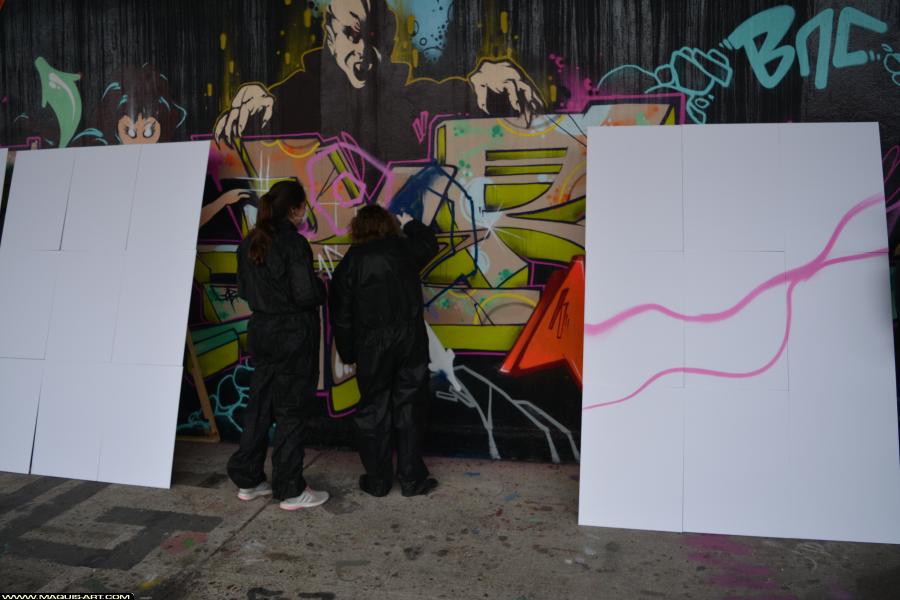 Graffiti de ??? à L'Aérosol Paris (21 février 2018)