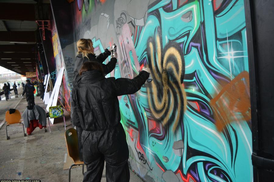 Graffiti de ??? à L'Aérosol Paris (21 février 2018)
