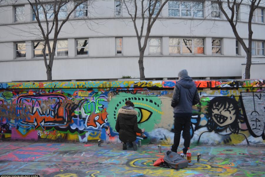 Graffiti de ??? à L'Aérosol Paris (24 février 2018)