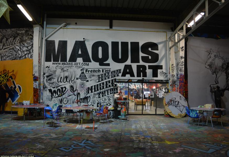 Graffiti de ??? à L'Aérosol Paris (24 février 2018)