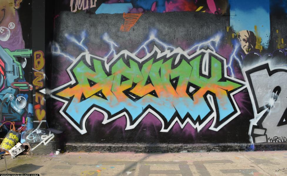 Graffiti de Sfinx à L'Aérosol Paris (24 février 2018)