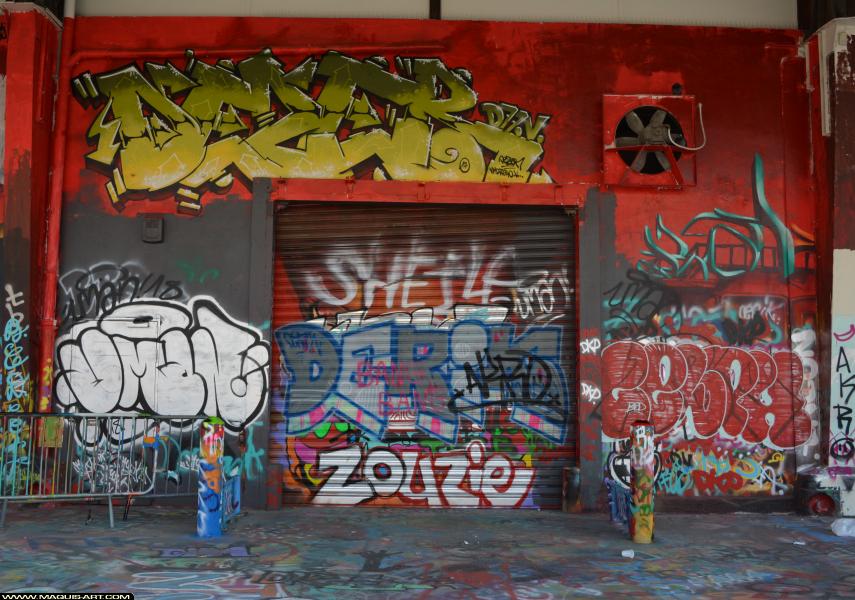 Graffiti de ??? à L'Aérosol Paris (25 février 2018)