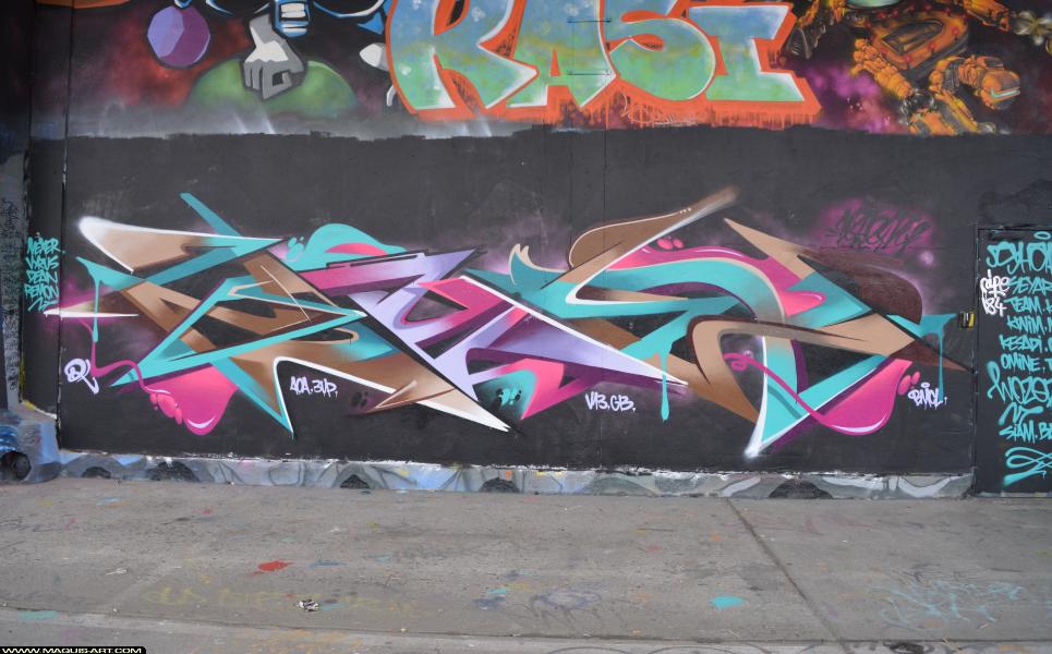 Graffiti de ??? à L'Aérosol Paris (1 mars 2018)