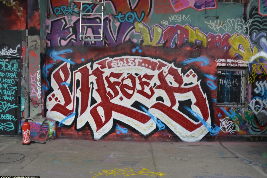 Graffiti à L'Aérosol Paris (1 mars 2018)