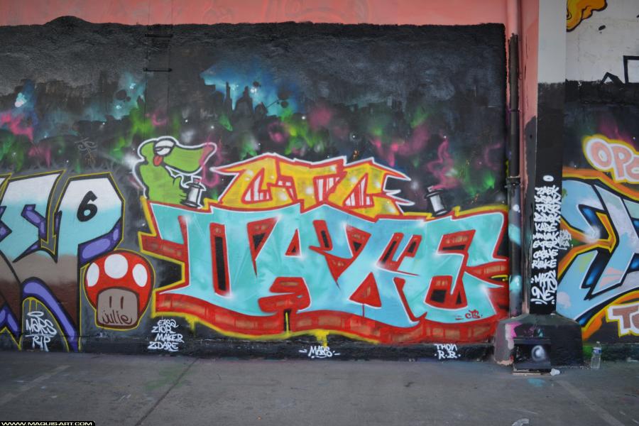 Graffiti à L'Aérosol Paris (1 mars 2018)