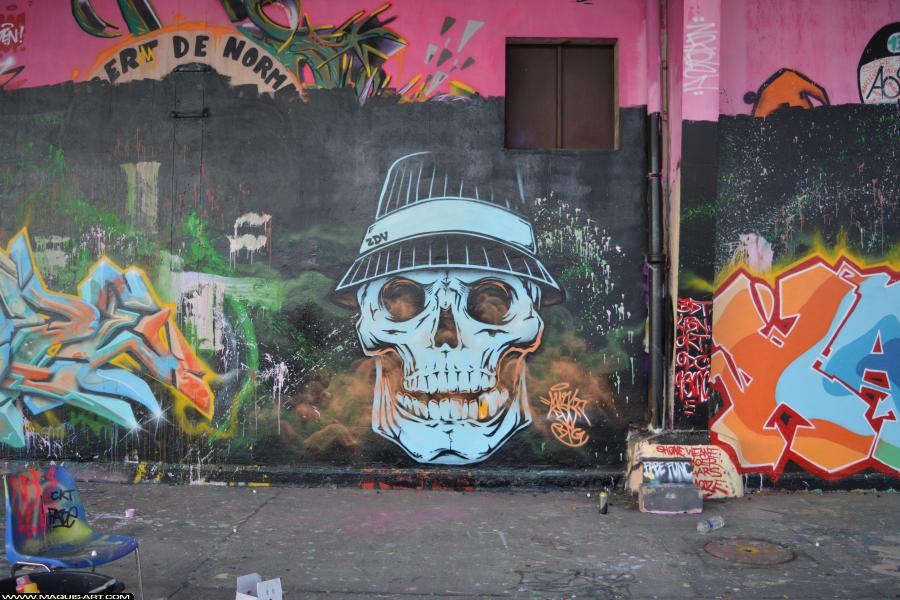 Graffiti à L'Aérosol Paris (1 mars 2018)