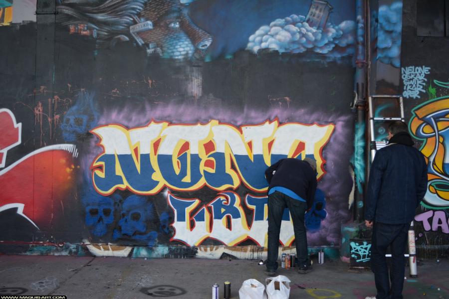 Graffiti à L'Aérosol Paris (1 mars 2018)