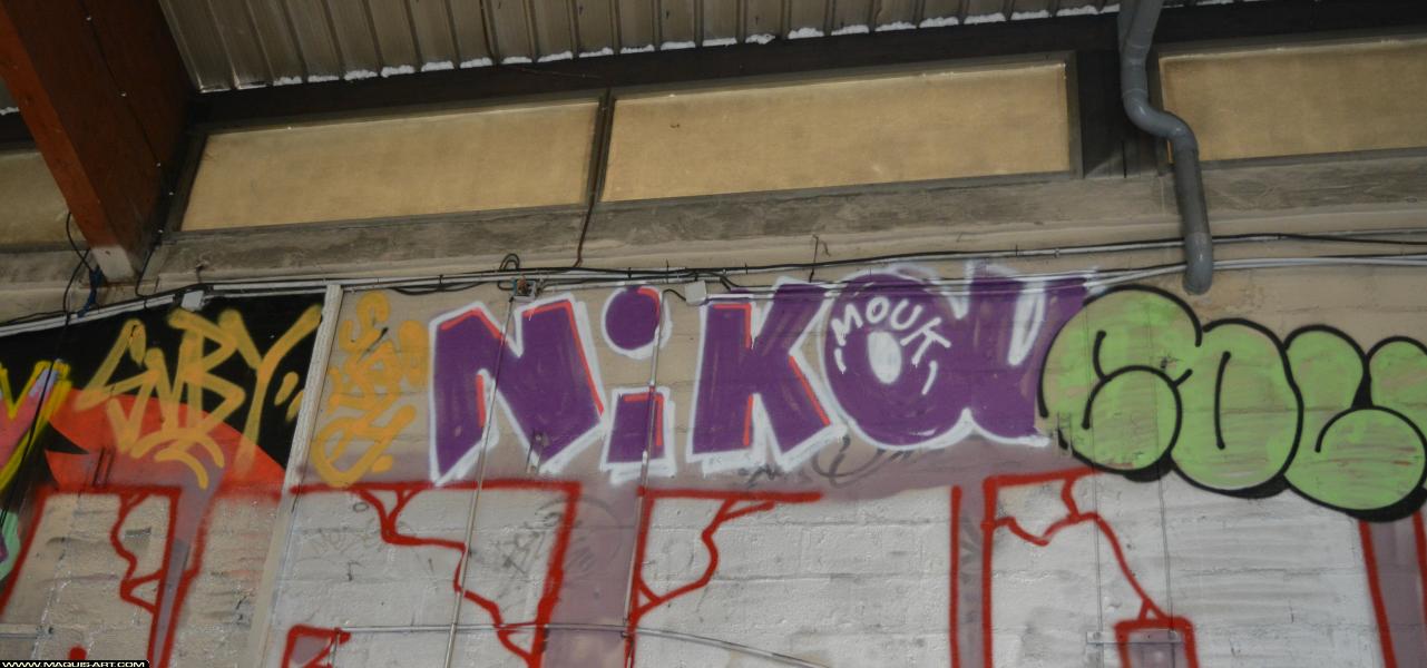 Graffiti de ??? à L'Aérosol Paris (2 mars 2018)