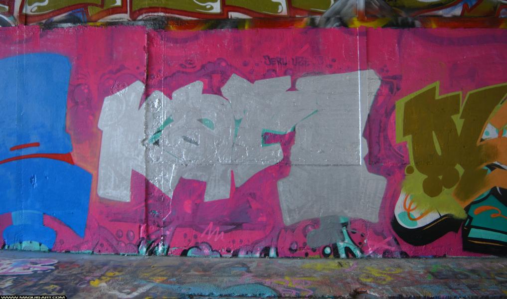 Graffiti de ??? à L'Aérosol Paris (4 mars 2018)