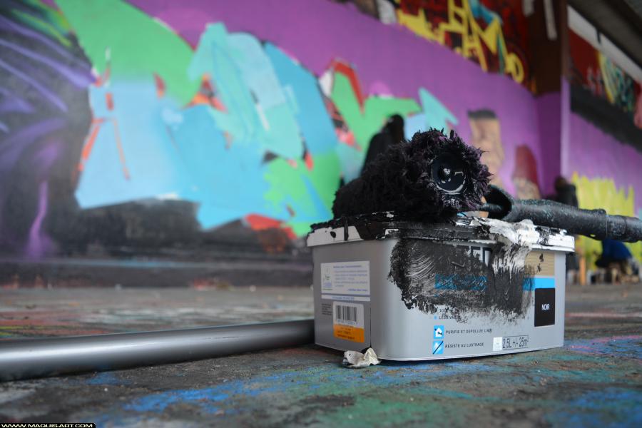 Graffiti de Relax à L'Aérosol Paris (4 mars 2018)