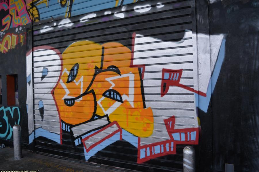 Graffiti de ??? à L'Aérosol Paris (4 mars 2018)