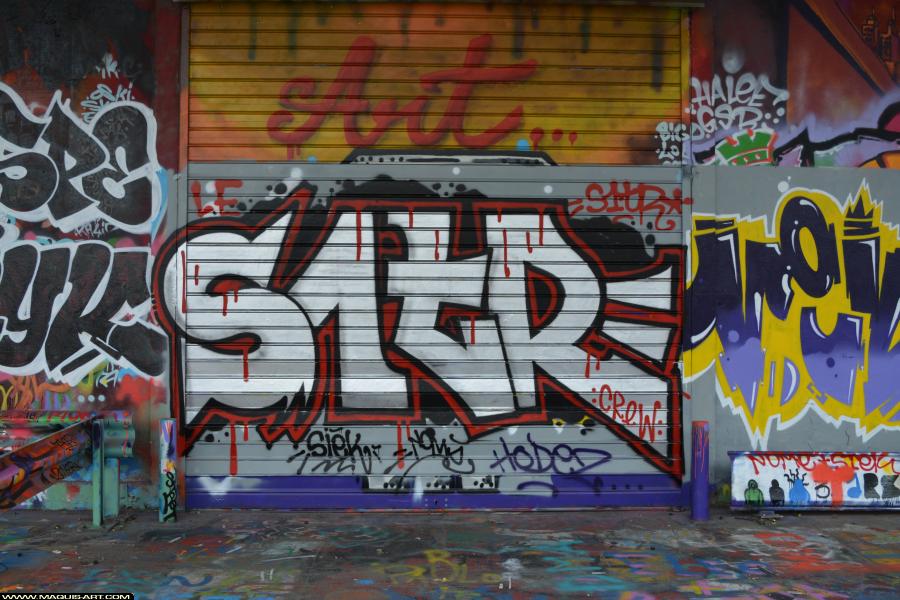 Graffiti à L'Aérosol Paris (9 mars 2018)