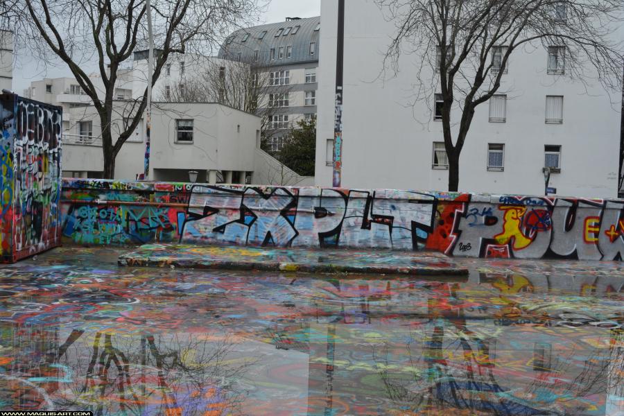 Graffiti à L'Aérosol Paris (9 mars 2018)
