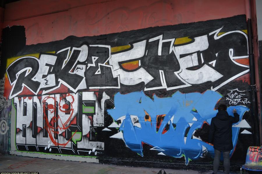 Graffiti de ??? à L'Aérosol Paris (9 mars 2018)