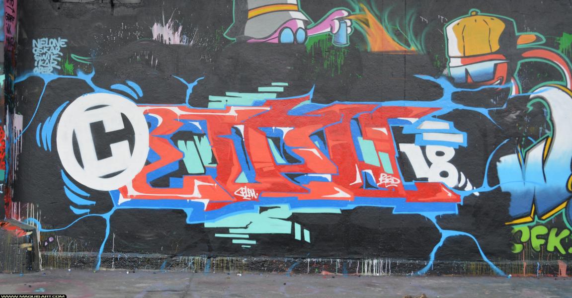 Graffiti de ??? à L'Aérosol Paris (9 mars 2018)