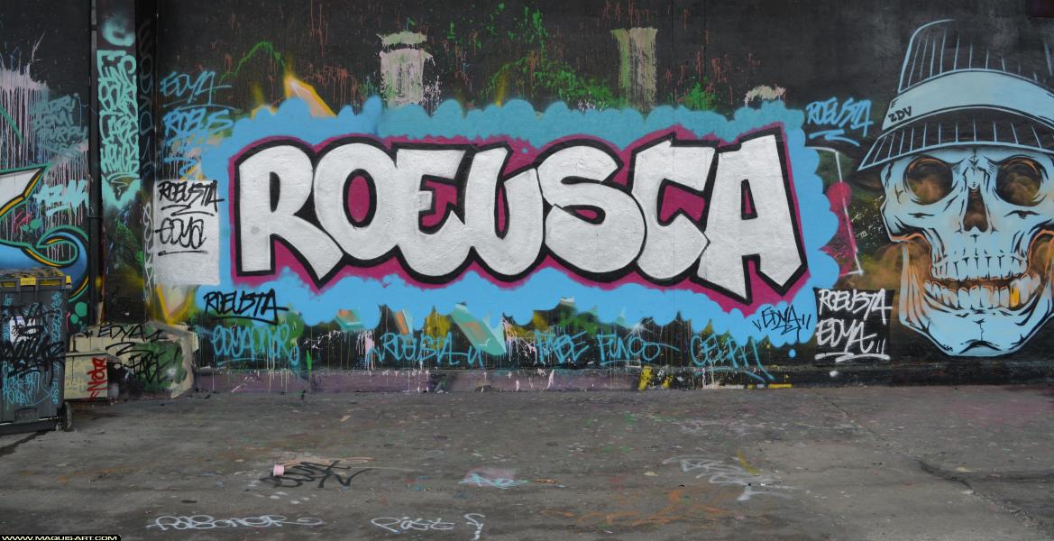 Graffiti de ??? à L'Aérosol Paris (9 mars 2018)