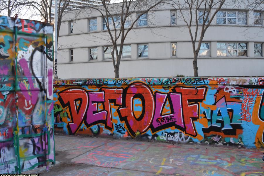 Graffiti de ??? à L'Aérosol Paris (12 mars 2018)