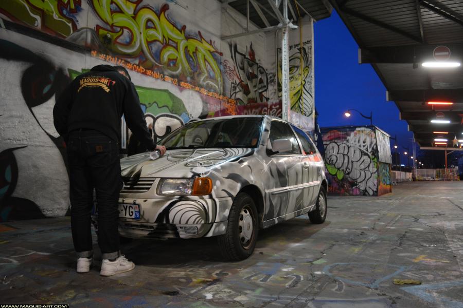 Graffiti à L'Aérosol Paris (13 mars 2018)