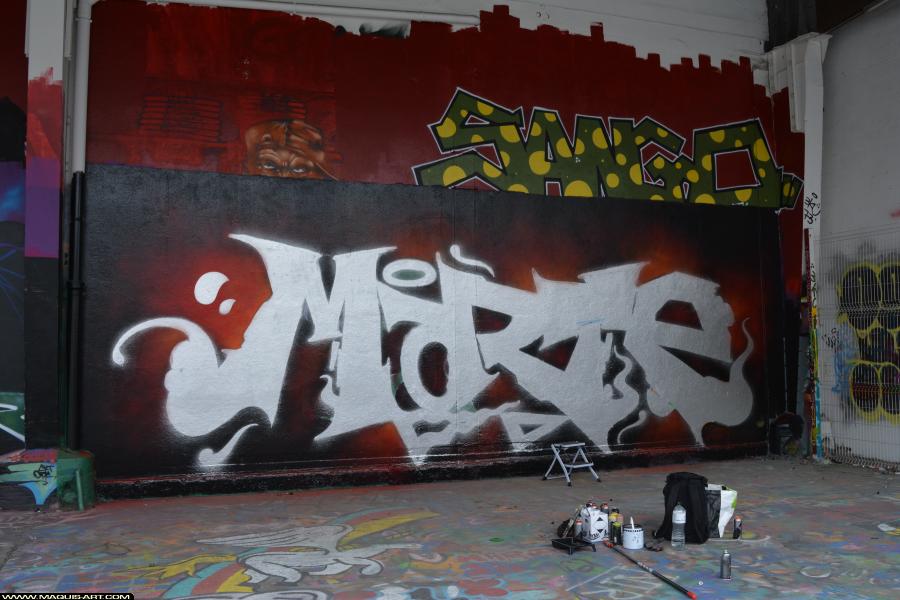 Graffiti de Marte à L'Aérosol Paris (15 mars 2018)