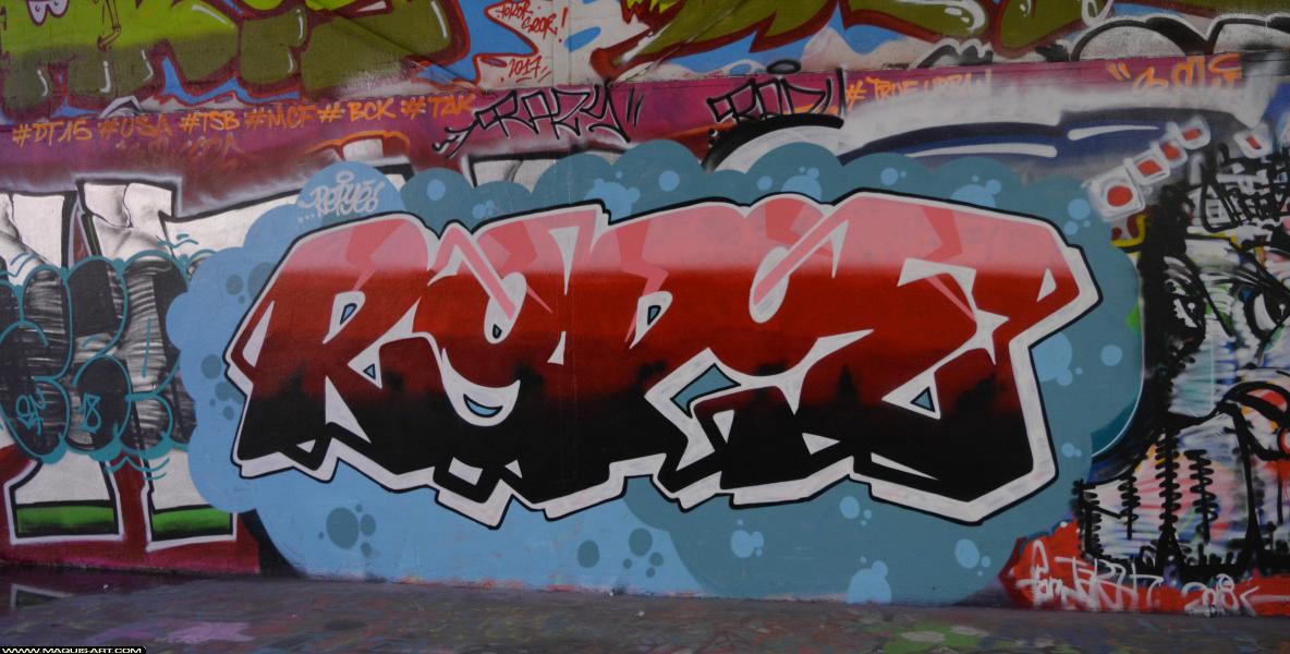 Repie - Artiste Graffiti au Wall of Fame L'Aérosol