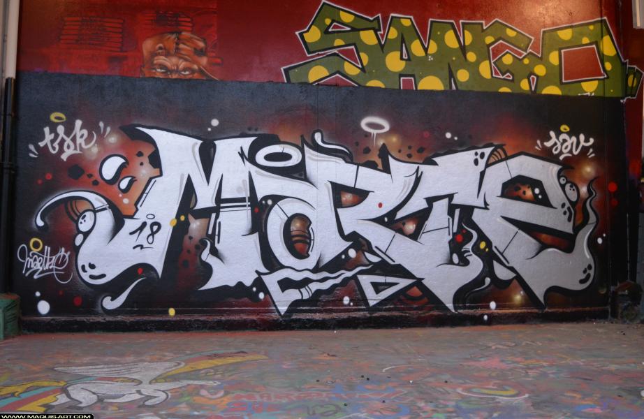 Marte - Artiste Graffiti au Wall of Fame L'Aérosol