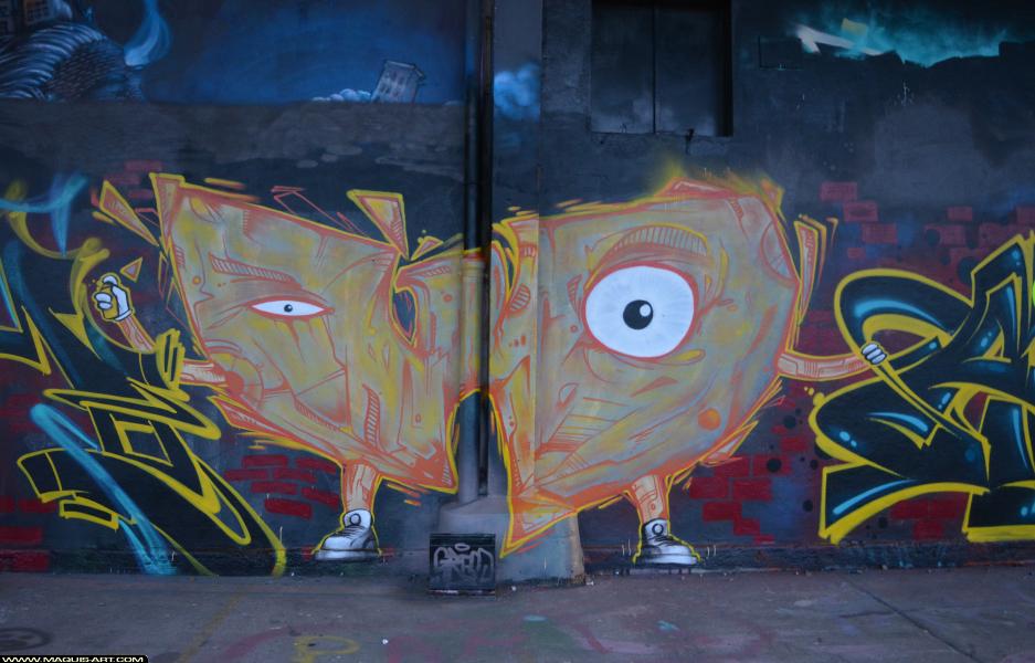 Graffiti de ??? à L'Aérosol Paris (18 mars 2018)