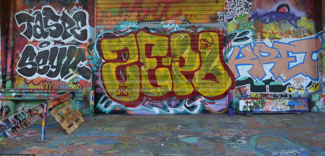 Graffiti de ??? à L'Aérosol Paris (23 mars 2018)