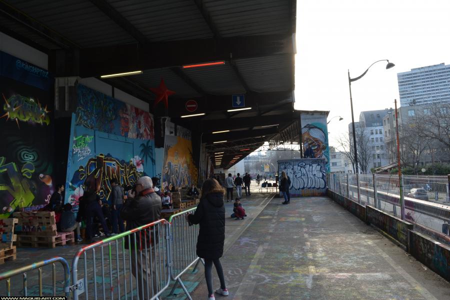 Graffiti de ??? à L'Aérosol Paris (23 mars 2018)