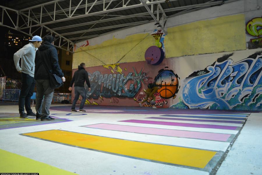 Graffiti de ??? à L'Aérosol Paris (25 mars 2018)