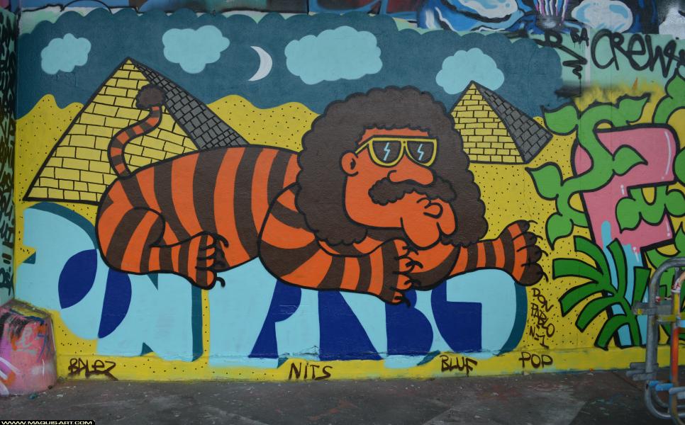 Graffiti de ??? à L'Aérosol Paris (25 mars 2018)