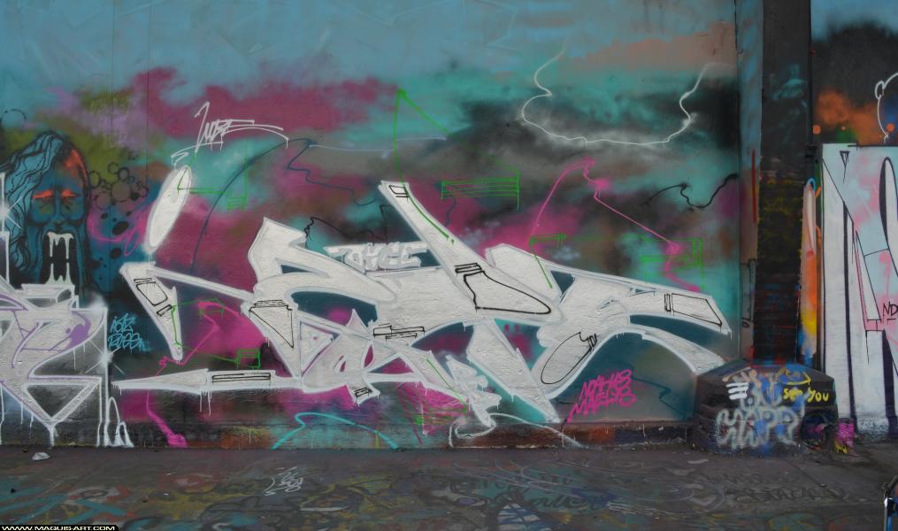 Graffiti de ??? à L'Aérosol Paris (29 mars 2018)