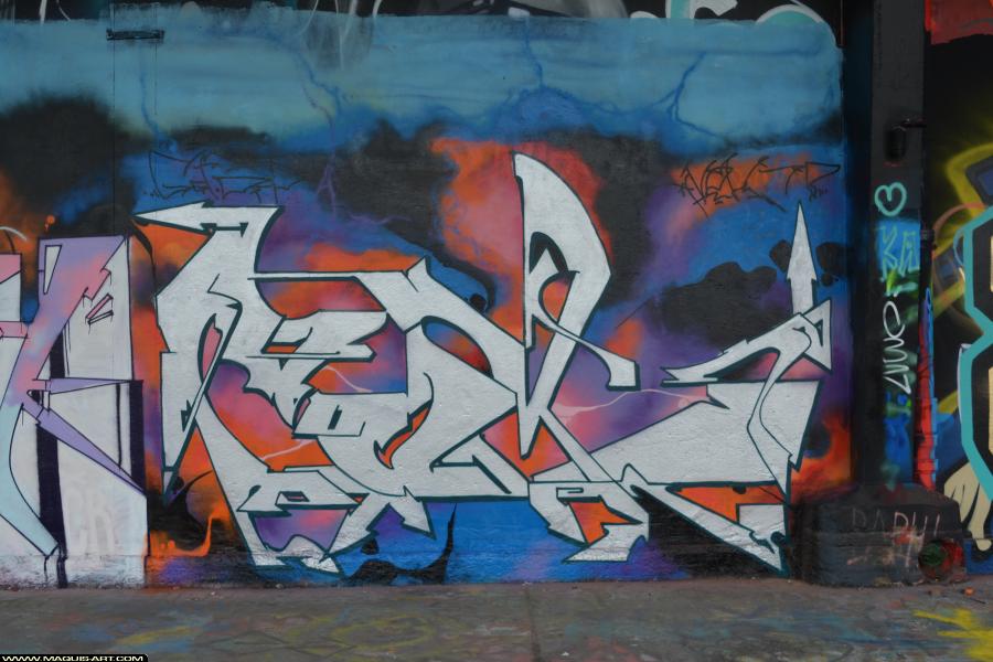 Graffiti de ??? à L'Aérosol Paris (29 mars 2018)