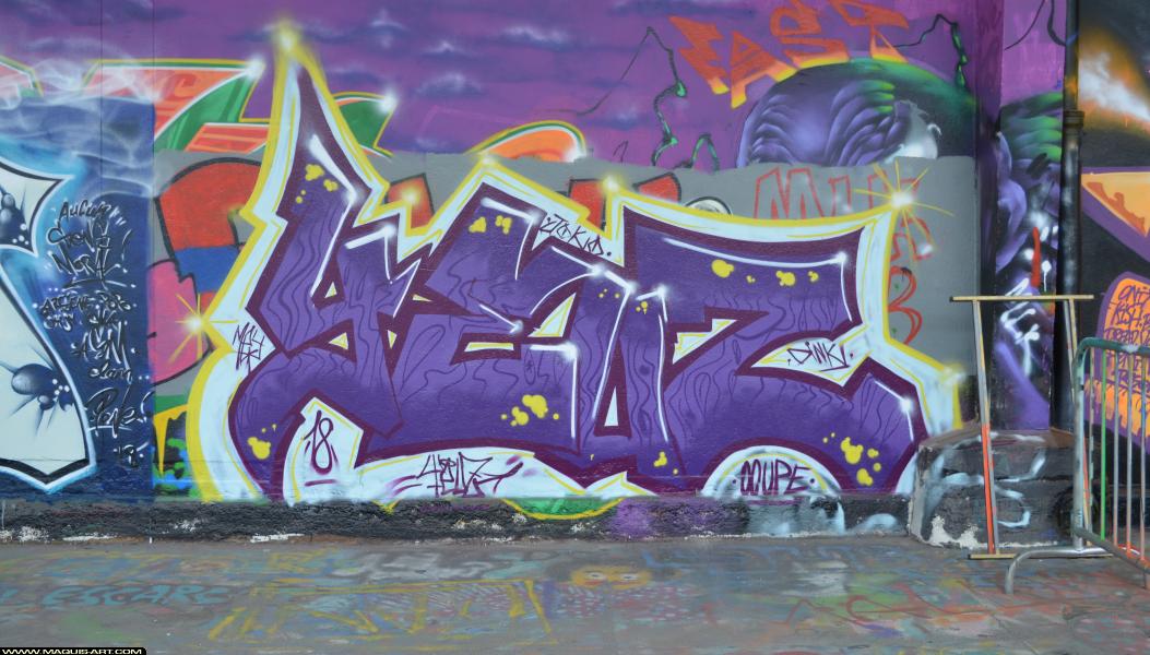 Graffiti à L'Aérosol Paris (30 mars 2018)