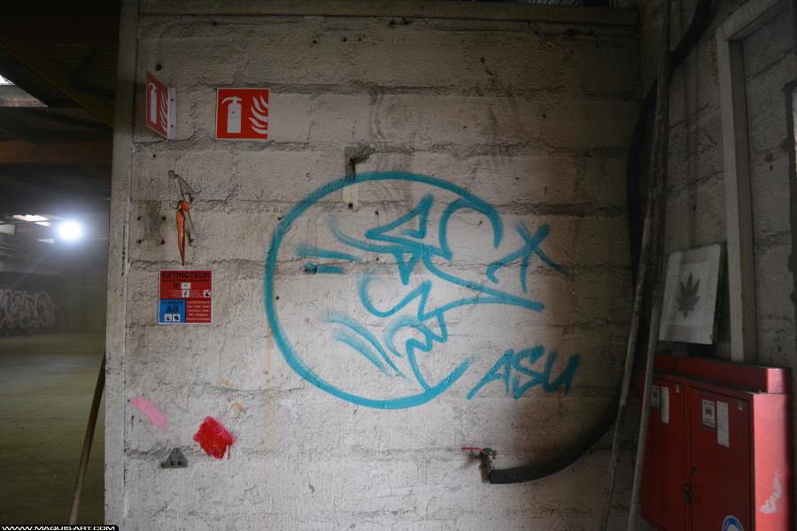 Graffiti de Jowel à L'Aérosol Paris (4 avril 2018)