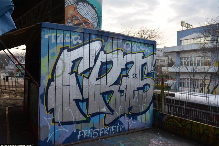 Graffiti à L'Aérosol Paris (6 avril 2018)