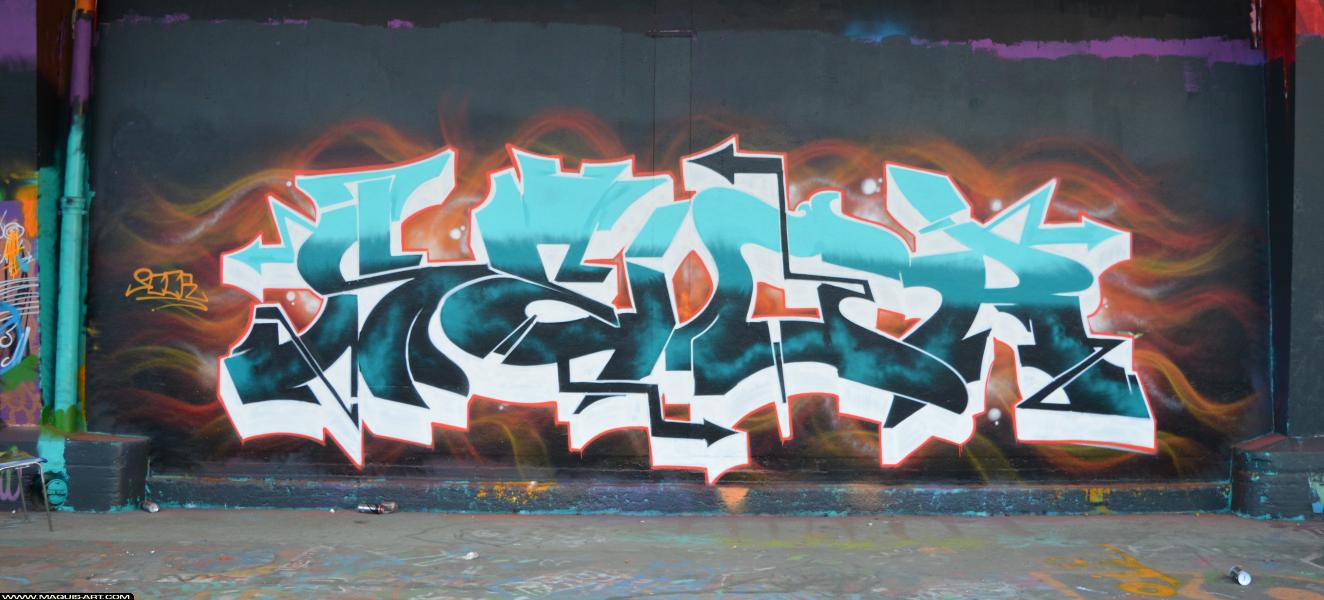 Secr - Artiste Graffiti au Wall of Fame L'Aérosol