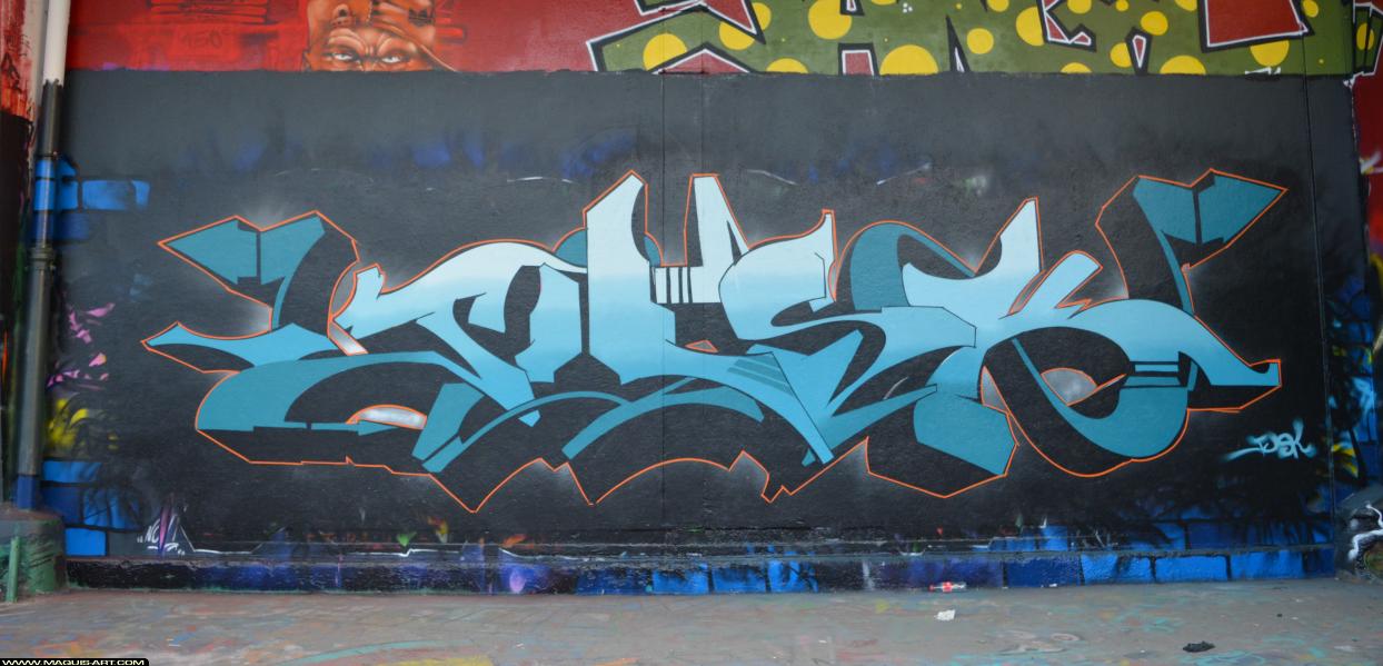 Graffiti de ??? à L'Aérosol Paris (6 avril 2018)