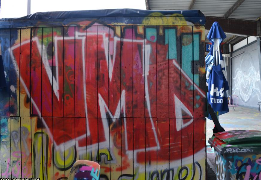 Graffiti à L'Aérosol Paris (7 avril 2018)