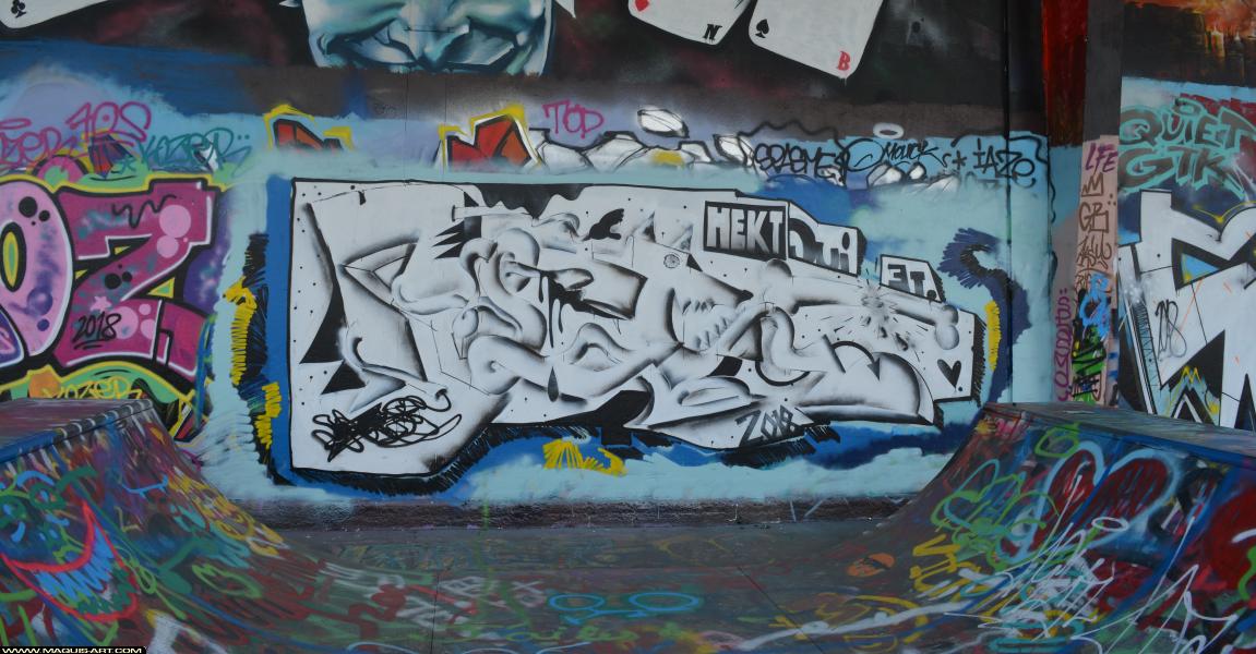 Graffiti de ??? à L'Aérosol Paris (8 avril 2018)