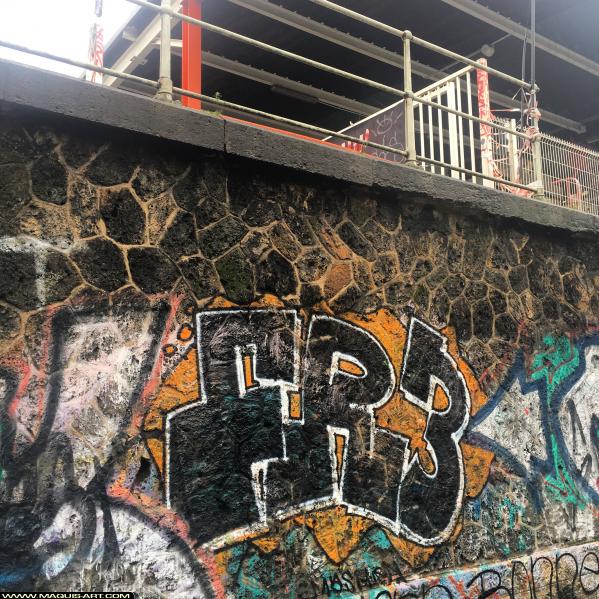 Graffiti à L'Aérosol Paris (8 novembre 2018)