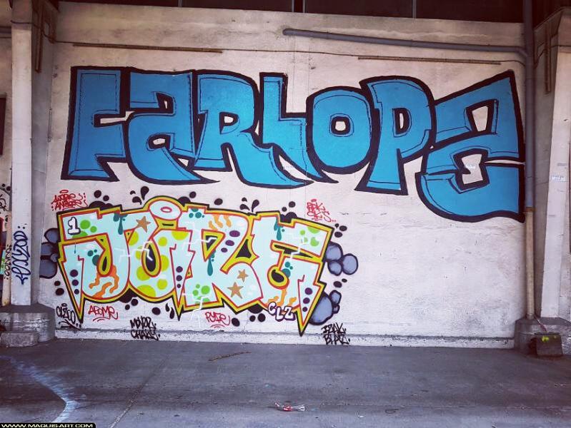 1jur - Artiste Graffiti au Wall of Fame L'Aérosol