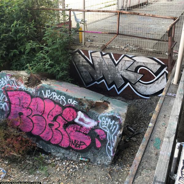 Rekio - Artiste Graffiti au Wall of Fame L'Aérosol