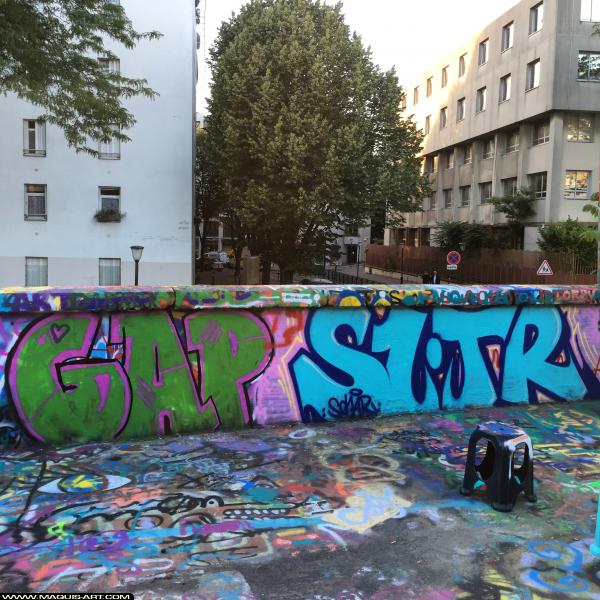 Graffiti à L'Aérosol Paris (8 novembre 2018)